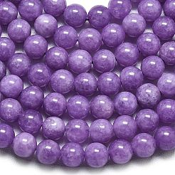 Натуральный Malaysia нефритовые бусы пряди&nbsp;G-L645-A01-6mm-18