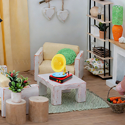 180 mini decorazione per esposizione di dischi in plastica&nbsp;DJEW-FH0011-56