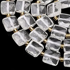 Природных кристаллов кварца бисер нитей G-L642-L09-10mm
