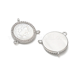 Latón micro pavimento claro cubic zirconia araña componentes componentes&nbsp;CU-CBA5585-03P-03