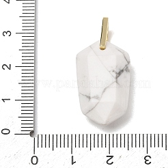 Ciondoli Howlite naturale&nbsp;GG-CBA5FCC-01G-02