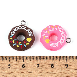 Подвески из непрозрачной смолы RESI-T059-11