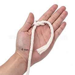 Хлопковые шнуры&nbsp;OCOR-R075-6mm-01