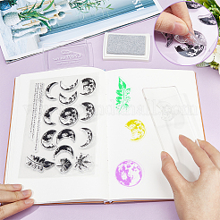 Прозрачные силиконовые штампы DIY-WH0504-51E