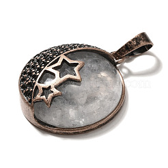 Природного кварца хрустальных подвесок G-P560-01R-18