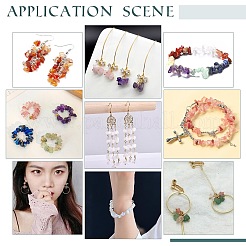 3 нить бусин из натурального розового кварца&nbsp;G-BC0001-23