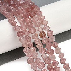 Природного кварца клубники нитей бисера G-A257-A07-01