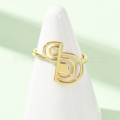 Fingerringe aus Messing für Damen&nbsp;KK-CBA3D94-02G