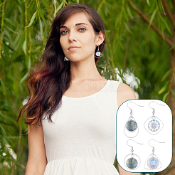 Набор для самостоятельного изготовления подвесных сережек из нержавеющей стали «пустой купол» 201 STAS-UN0057-23