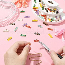 80шт 8 цвета сплава эмалевые подвески&nbsp;ENAM-CJ0006-86