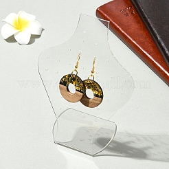 4шт. 2 стиля акриловой рамки для демонстрации сережек EDIS-YW0001-07