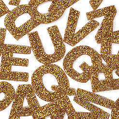 Нашивки со стразами в виде алфавита&nbsp;FW-TAC0001-01F