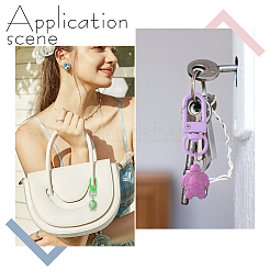 1 ensemble de porte-clés en résine&nbsp;KEYC-SC0001-91A