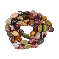 Бусы из натурального алашанского агата&nbsp;LS-G-Q060-E19-02