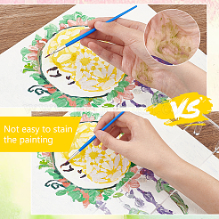 Прямоугольные прозрачные акриловые фигурки с подставками для дисплея ODIS-WH0329-48A