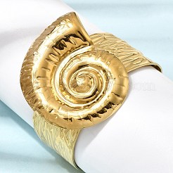 Bracciali rigidi in acciaio inossidabile 304 martellato per donna&nbsp;BJEW-Z177-01G-05