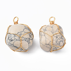 Природные подвески Говлит&nbsp;G-N332-50-01