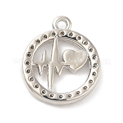 Латунные микро проложить кубического циркония подвески&nbsp;KK-Q772-02P