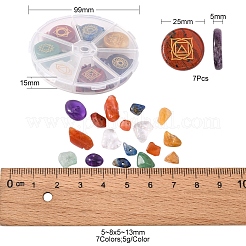 DIY-Chakra-Edelstein-Schmuckherstellungs-Kit&nbsp;DIY-YW0005-99
