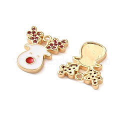 Латунные микро проложить кубического циркония подвески KK-D420-01G-02