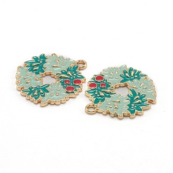 Подвески из эмали и сплава X-ENAM-E569-14