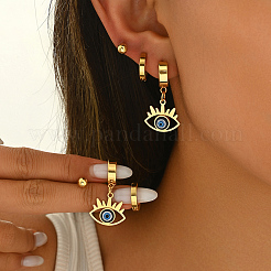 3 пара серег из нержавеющей стали 201 (3 стиля) QS4475-2