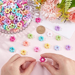 200 шт. непрозрачные акриловые рамки для бусин TACR-SP0001-17