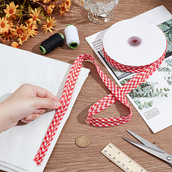 Плоский шнур из полиэстера длиной 40 ярд.&nbsp;OCOR-WH0003-048A