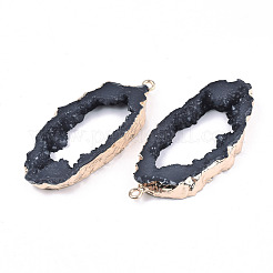 Большие подвески из смолы друзы из геодезии&nbsp;X-RESI-S366-23J