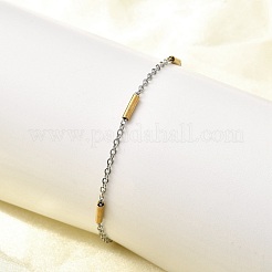 Браслеты из нержавеющей стали 304&nbsp;BJEW-A051-01GP