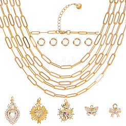 Наборы для изготовления ожерелий своими руками&nbsp;DIY-BBC0002-74