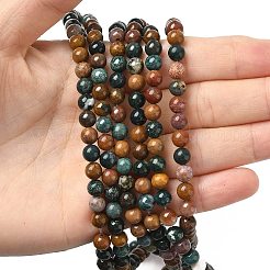 Океан Природный яшмы бисер нитей&nbsp;X-G-F668-26-6mm