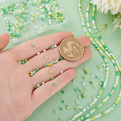 4 нитка бусин лэмпворк ручной работы LAMP-PH0001-35D