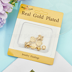 12 шт. 3 стиля бусин из нержавеющей стали 304&nbsp;STAS-BBC0005-26