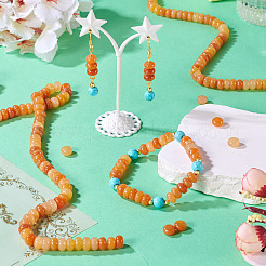 2 нить бусин из натурального красного авантюрина&nbsp;G-TA0002-24