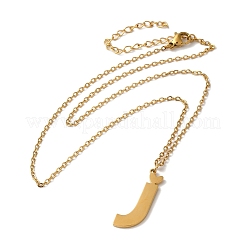 Colliers pendentifs en acier inoxydable 304&nbsp;LS-NJEW-H036-02G-J