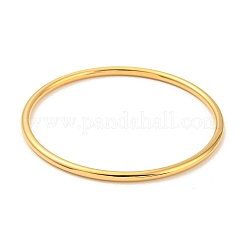 7шт ионное покрытие (IP) 304 нержавеющая сталь полировка простые браслеты комплект&nbsp;BJEW-G695-01G