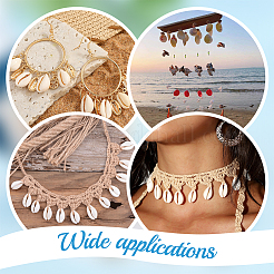 50 шт. подвески из натуральной ракушки каури&nbsp;FIND-BBC0003-13