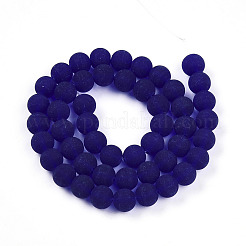 Fili di perline do vetro trasparente&nbsp;X-GLAA-T032-T8mm-MD15