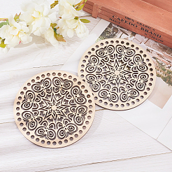 Днища деревянных корзин AJEW-WH0129-07B