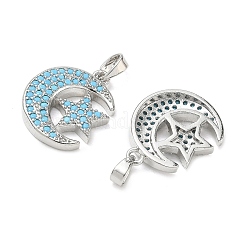 Colgantes de rhinestone de bronce&nbsp;RB-CBA6BF7-01P