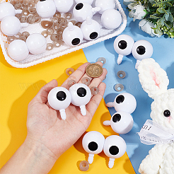 12 комплект пластиковых кукольных глаз DIY-OC0013-08