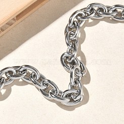 304 Edelstahl-Kabelkettenarmbänder für Damen&nbsp;BJEW-A160-07P