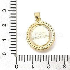 Реечное покрытие латунь с подвесками из кубического циркония&nbsp;KK-Z086-33G-12