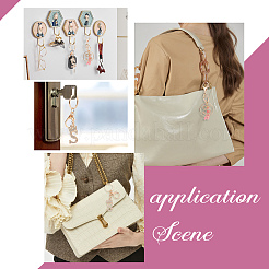 2 шт. 2 стиля блестящие стразы буква s подвеска брелок KEYC-DC0001-04