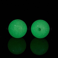 Perle de verre couleur bonbon lumineuse&nbsp;GLAA-E031-01A-01