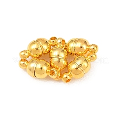 Круглые латунные магнитные застежки с петлями&nbsp;KK-D331-G