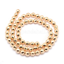 Chapelets de perles en hématite synthétique sans magnétiques&nbsp;G-L485-03B-LG