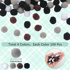 400шт 4 цвета кукла своими руками&nbsp;AJEW-SC0003-93E