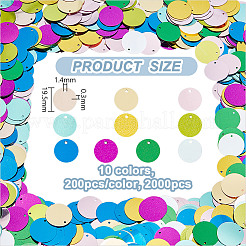 2000 accessorio ornamentale in 10 colori&nbsp;PVC-OC0001-14C